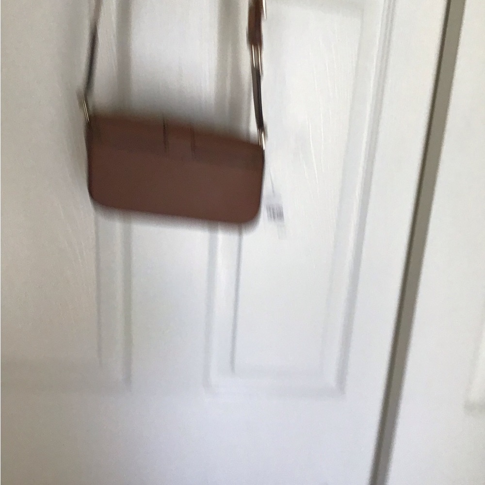 MICHAEL KORS Greenwich Mini Leather East West Sling Crossbody - Picture 5 of 6